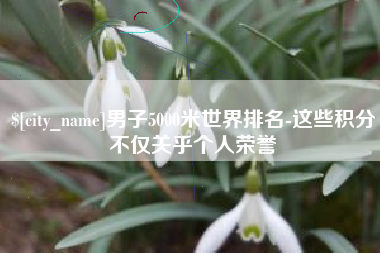 梅州男子5000米世界排名-这些积分不仅关乎个人荣誉