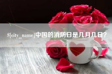 梅州中国的消防日是几月几日？