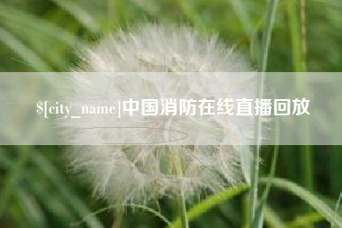 梅州中国消防在线直播回放