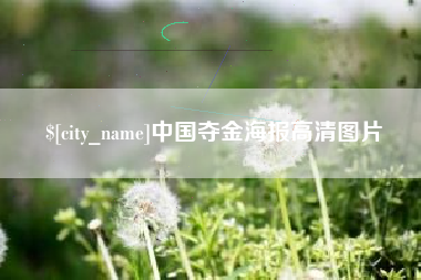 梅州中国夺金海报高清图片