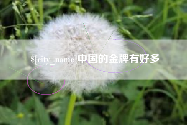 梅州中国的金牌有好多