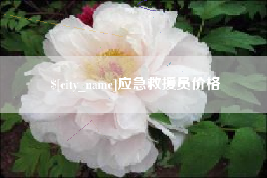 梅州应急救援员价格