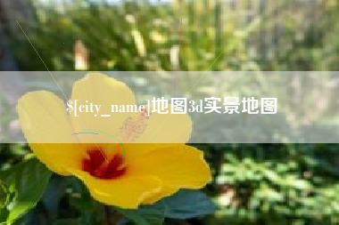 梅州地图3d实景地图