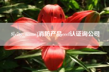 梅州消防产品cccf认证询公司