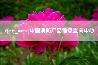 梅州中国消防产品信息查询中心