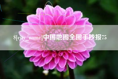 梅州中国地图全图手抄报75