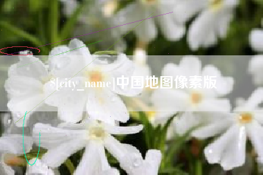 梅州中国地图像素版