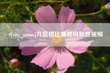 梅州九宫格比赛如何取胜视频