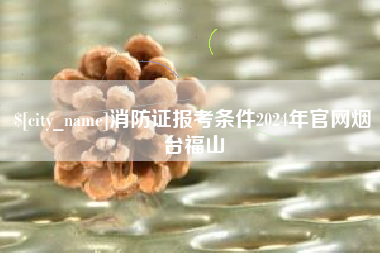梅州消防证报考条件2024年官网烟台福山